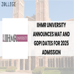 IIHMR University Announces MAT and GDPI Dates for 2025 Admission
